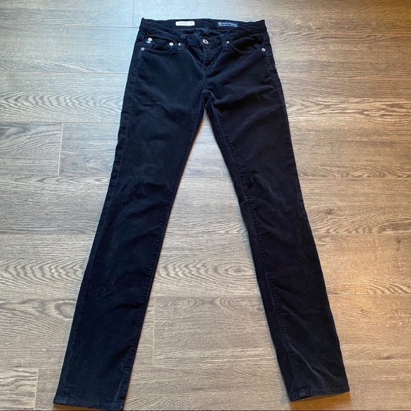 AG the Stevie Black Corduroy Jeans - Picture 5 of 8